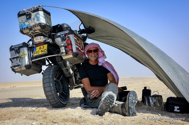 Warmenhuizer Oskar Verkamman geeft lezing in De Drom over reizen door het Midden Oosten