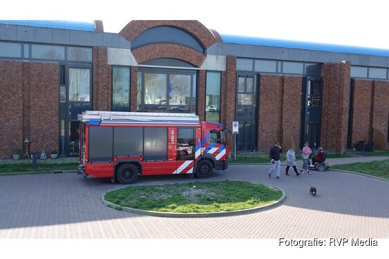 Brand in appartementencomplex, appartementen ontruimd