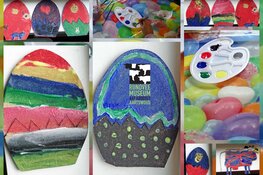 Paasknutselen op eerste paasdag bij het Rundveemuseum