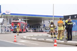 Tankstation gesloten na ongeval met gevaarlijke stoffen