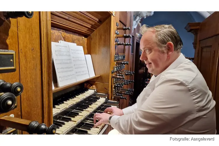 Orgelconcert Jos Moeke 9 mei a.s. in Hervormde kerk Venhuizen