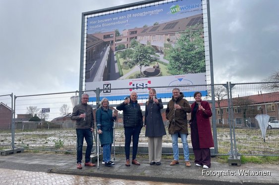 Nieuwbouw volgende fase Bloemenbuurt van start