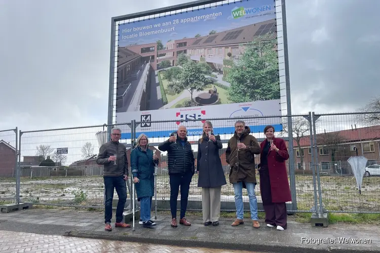 Nieuwbouw volgende fase Bloemenbuurt van start