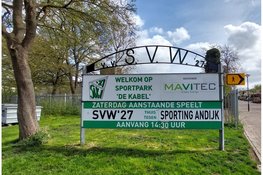 Sporting Andijk te sterk voor SVW '27