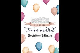 Samen sterk in de binnenstad: Enkhuizer winkels vieren Week van de Stenen Winkel