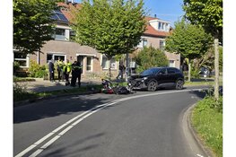Motorrijder slaat op de vlucht na frontale botsing, maar wordt later alsnog aangetroffen
