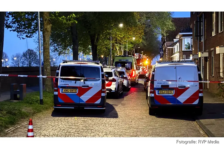 Man springt haven in tijdens achtervolging