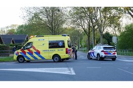Fietser gewond na aanrijding met auto
