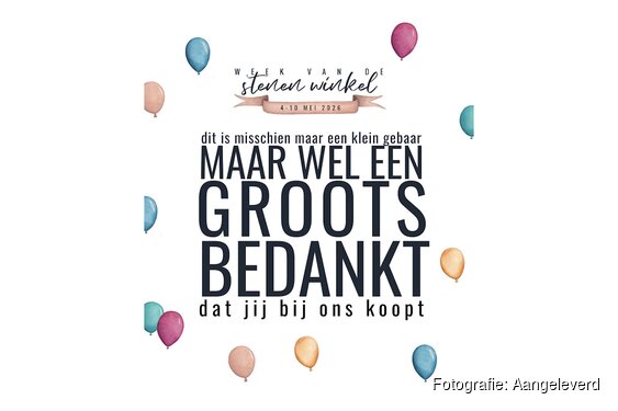 Hoorn zet de stenen winkel in het zonnetje tijdens Week van de Stenen Winkel
