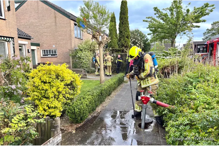 Melding woningbrand aan de Narcissenlaan in Hoogkarspel