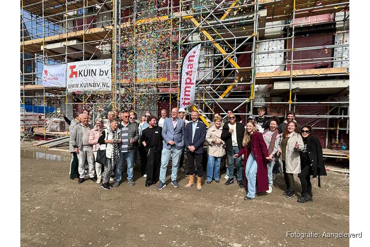 Start bouw duurzaam appartementengebouw Waterroos Kwarts in Rozenbuurt Zwaag