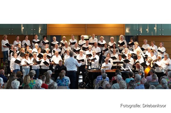 Het Driebankoor pakt uit tijdens concert Een Muzikale Reis