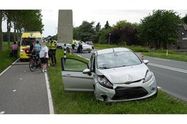 Schade na ongeval op N506 bij Schellinkhout