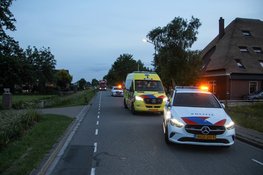 Scooterrijder gewond na val in Hensbroek
