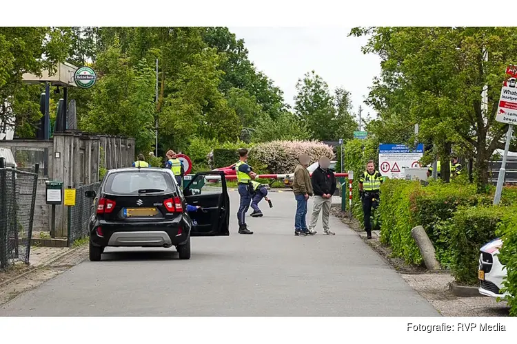 Grote controle op vakantiepark in Opmeer
