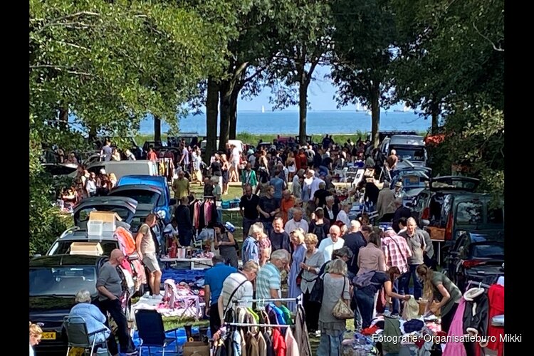 Gezellige Kofferbakmarkt in Wervershoof op zondag 28 juni