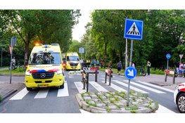 Twee gewonden nadat fatbike tegen auto aan botst