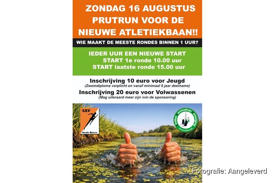 Doe mee met de prutrun bij SAV en SSV!