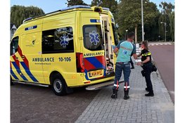 Fietsster gewond geraakt bij ongeval op het Westeinde in Venhuizen