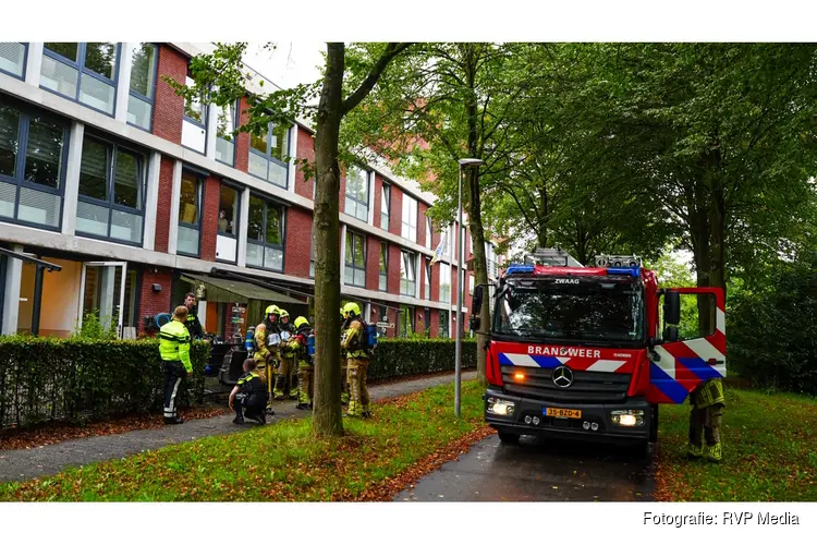 Bewoners geëvacueerd na brand in pand zorginstelling Hoorn