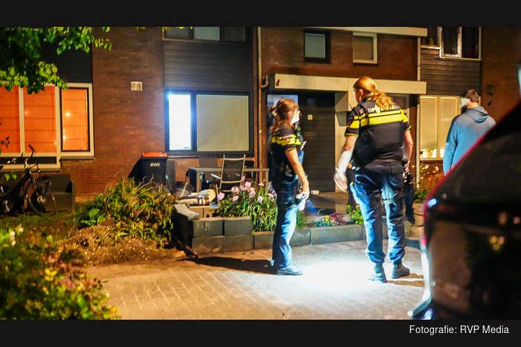 Explosie bij woning aan de Poldermolen in Hoorn