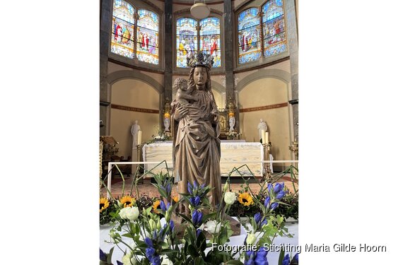 Maria van Hoorn te gast in de Koepelkerk