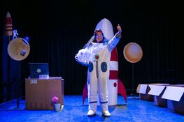 'André het astronautje' de eerste van vier kindervoorstellingen in Theaterkerk Hemels