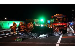 Persoon overleden bij ernstig ongeval op N307 bij Zwaag