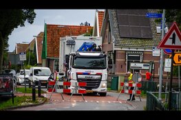 Zeer grote uitslaande brand in loods Lambertschaag