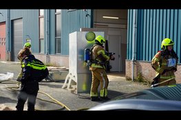 Afzuigapparaat bij houtbewerkingsbedrijf vliegt in brand