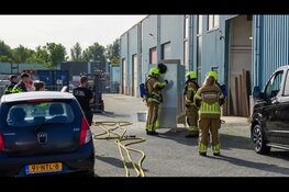 Afzuigapparaat bij houtbewerkingsbedrijf vliegt in brand