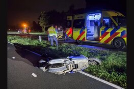 Zeker twee gewonden bij ongeval op fietspad langs de N307 in Venhuizen