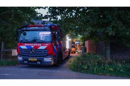Brandweer redt ouder paard uit benarde positie in Berkhout