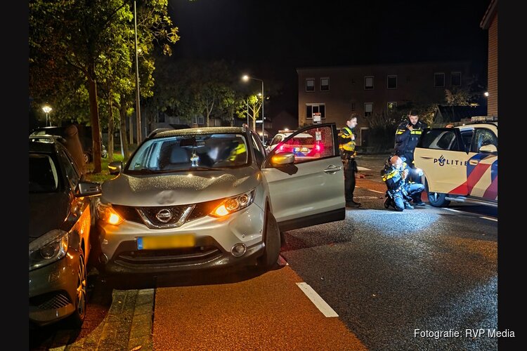 Automobiliste met verzet aangehouden na botsing in Hoorn
