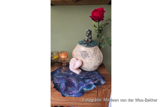 Rouwgroep Liefde Blijft organiseert creatieve viltworkshop