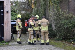 Schoorsteenbrand in woning in Ursem