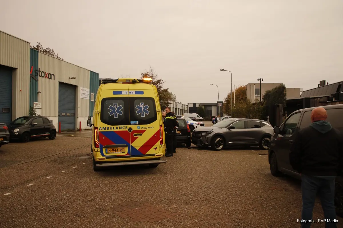 Automobilist gewond bij aanrijding in Heemskerk